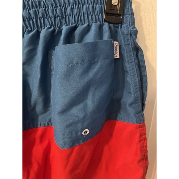 Chubbies Board Shorts Mens Sz M Red Blue ColorBlock Swim Trunks - Picture 5 of 13